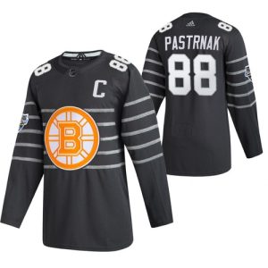 2020 NHL All Star Boston Bruins Trikot David Pastrnak Grau